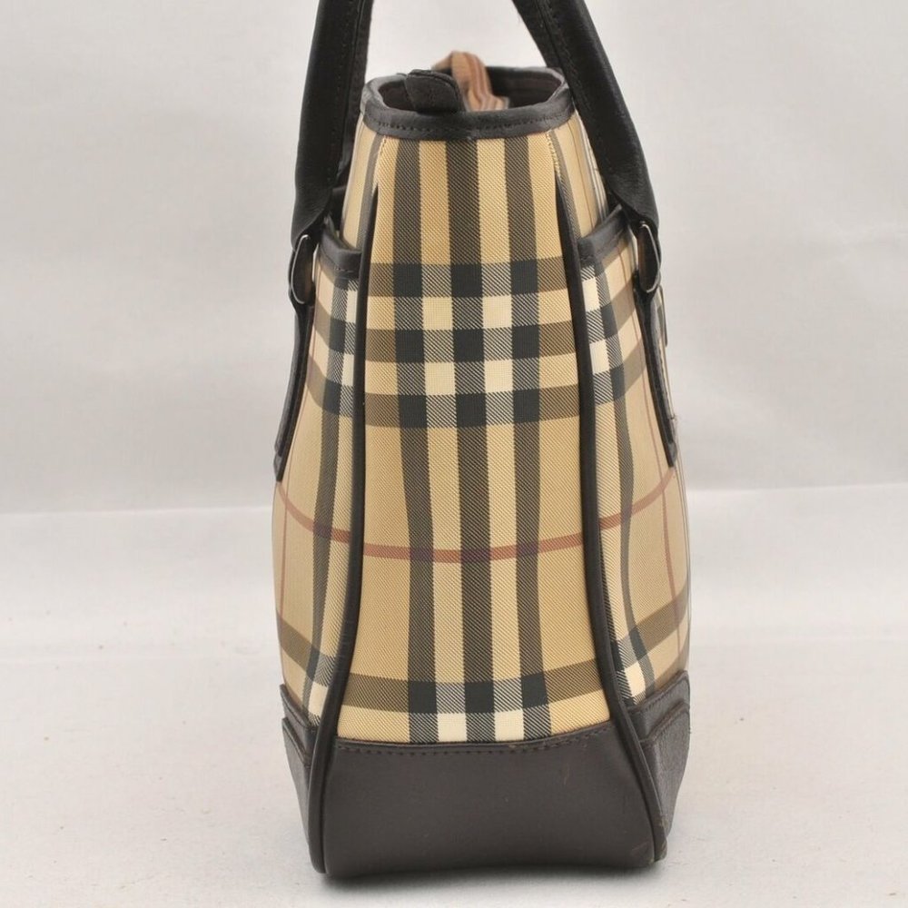 Authentic Burberrys Nova Check Hand Bag - Picture 5 of 9
